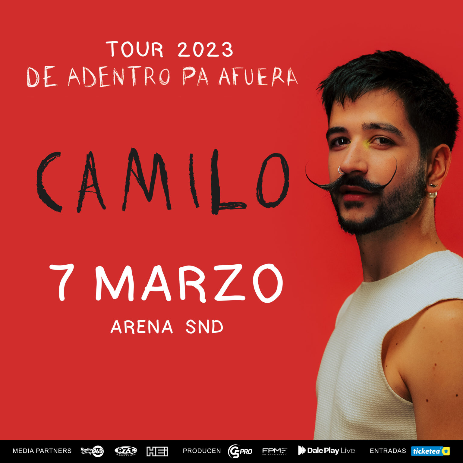 Camilo Tour 2023 De adentro Pa Afuera G5Pro